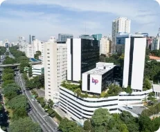 Fachada do Hospital BP